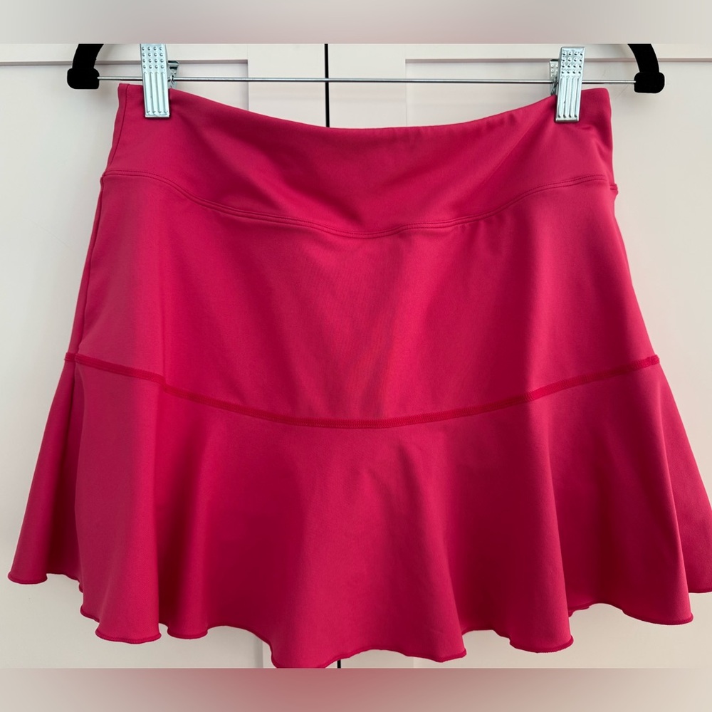 Pink Women's Skirt with shorts size M
